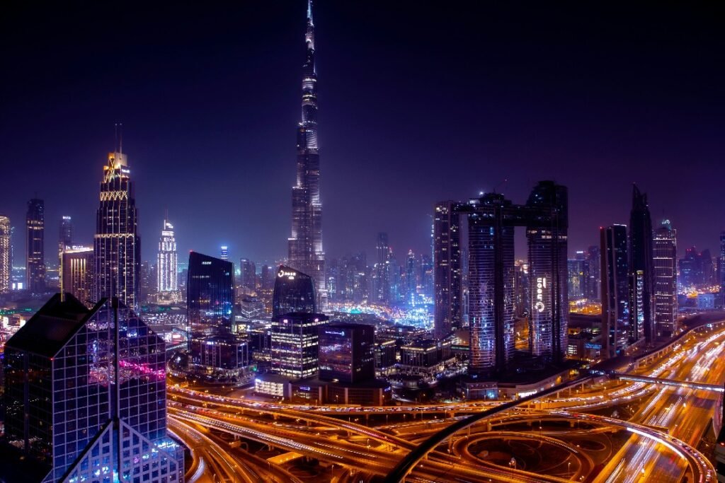 Downtown dubai united arab emirates