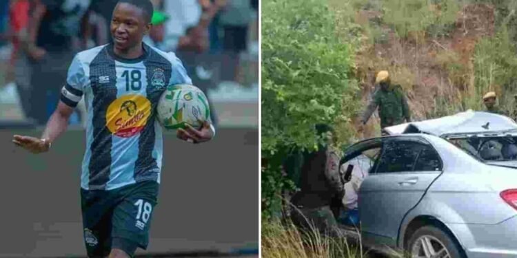 Rainford Kalaba dans un accident de la route