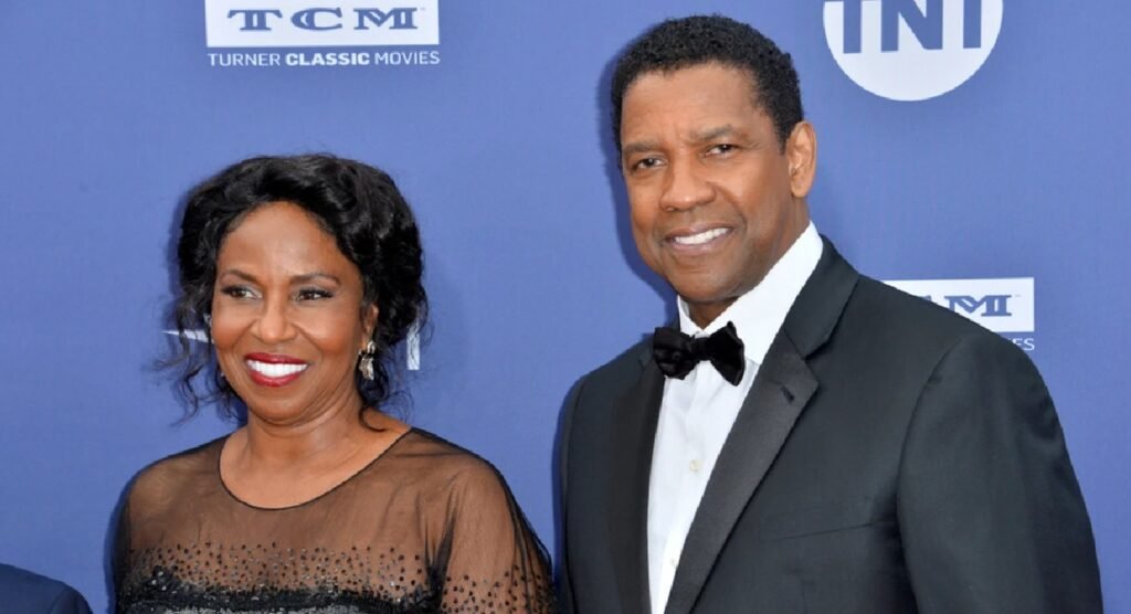 Denzel Washington and his wife