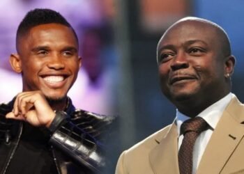 Samuel Eto'o Soutenu par Abedi Pele