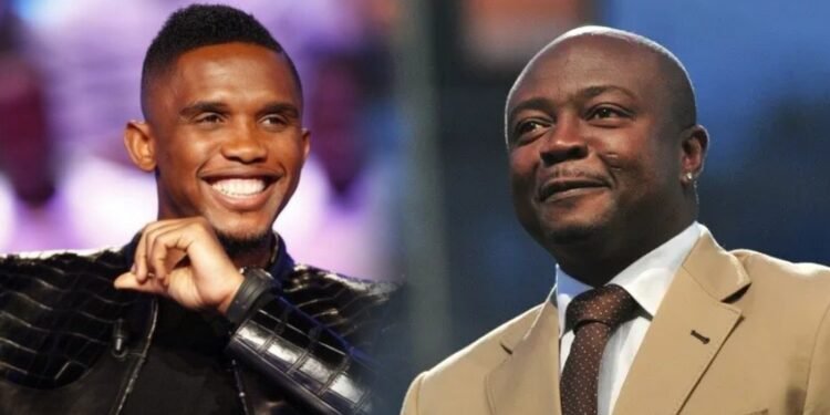 Samuel Eto'o Soutenu par Abedi Pele