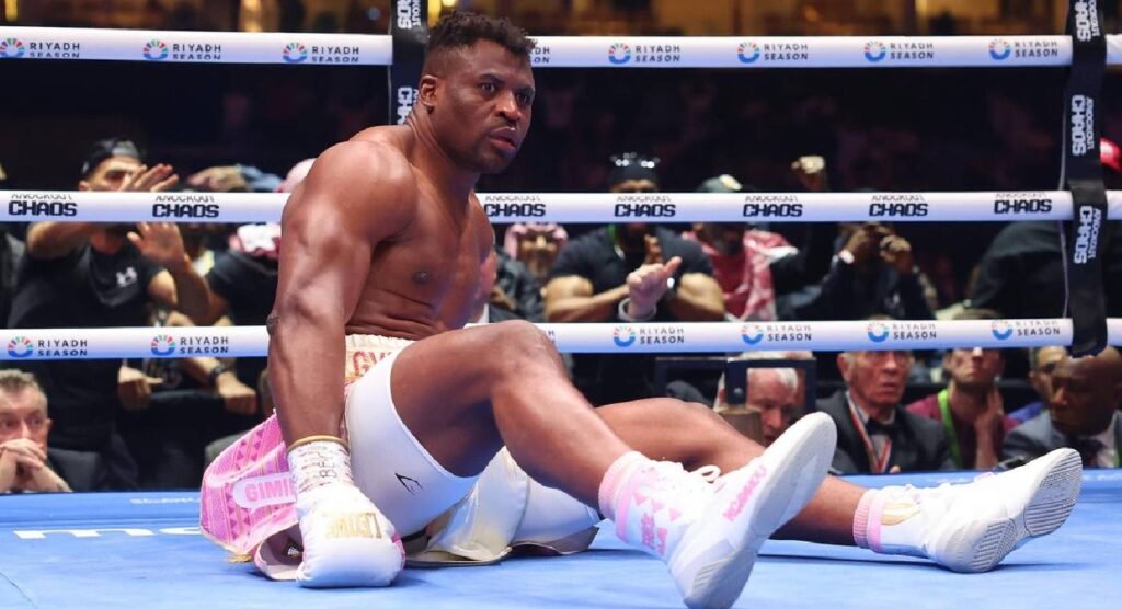 Francis Ngannou je retourner au champ