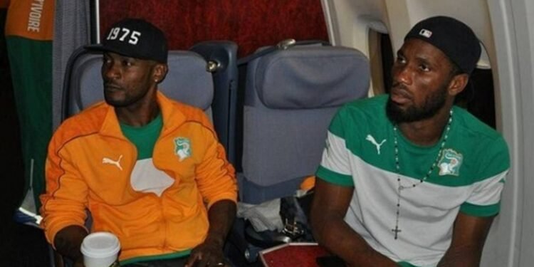 Didier Zokora et Didier Drogba