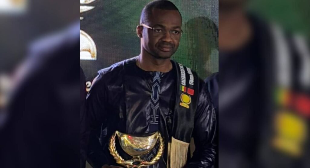 Karim Ouattara lors des Calebasse de l’Excellence Awards
