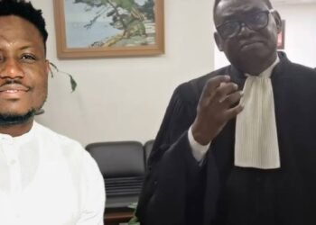 Souleymane Gbagbo Koné et son avocat