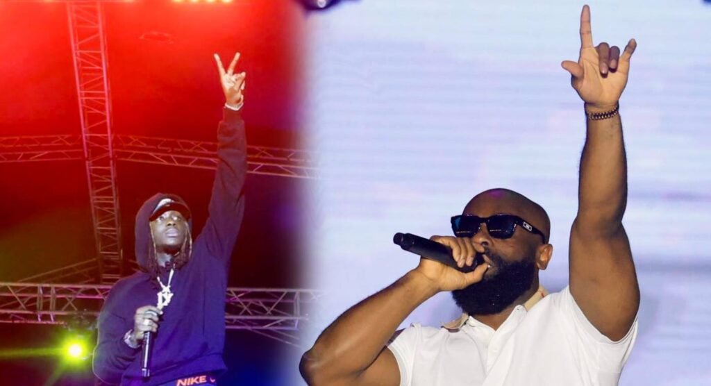 Kaaris et Himra sur une même scène