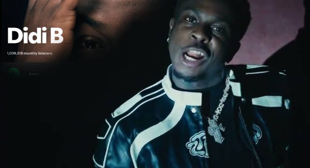 Didi B 1 million d’auditeurs sur Spotify